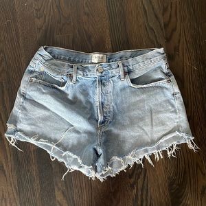 AGOLDE denim shorts